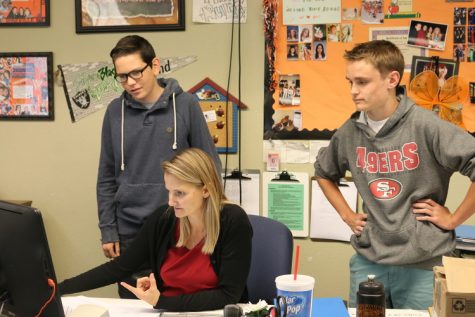 Juniors Mann, Kay launch math team
